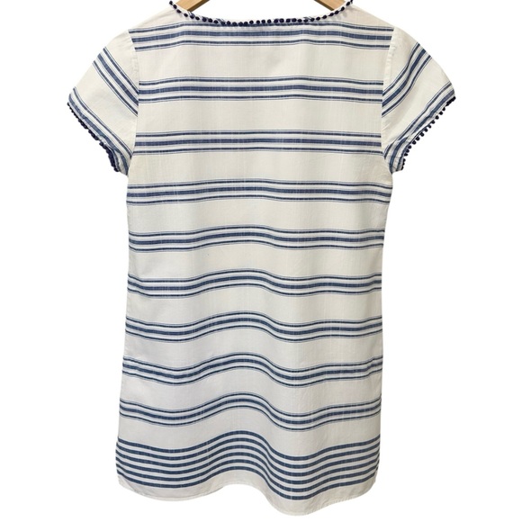 Vineyard Vines Denim Blue and White Striped casual dress / beach cover-up - Picture 2 of 5